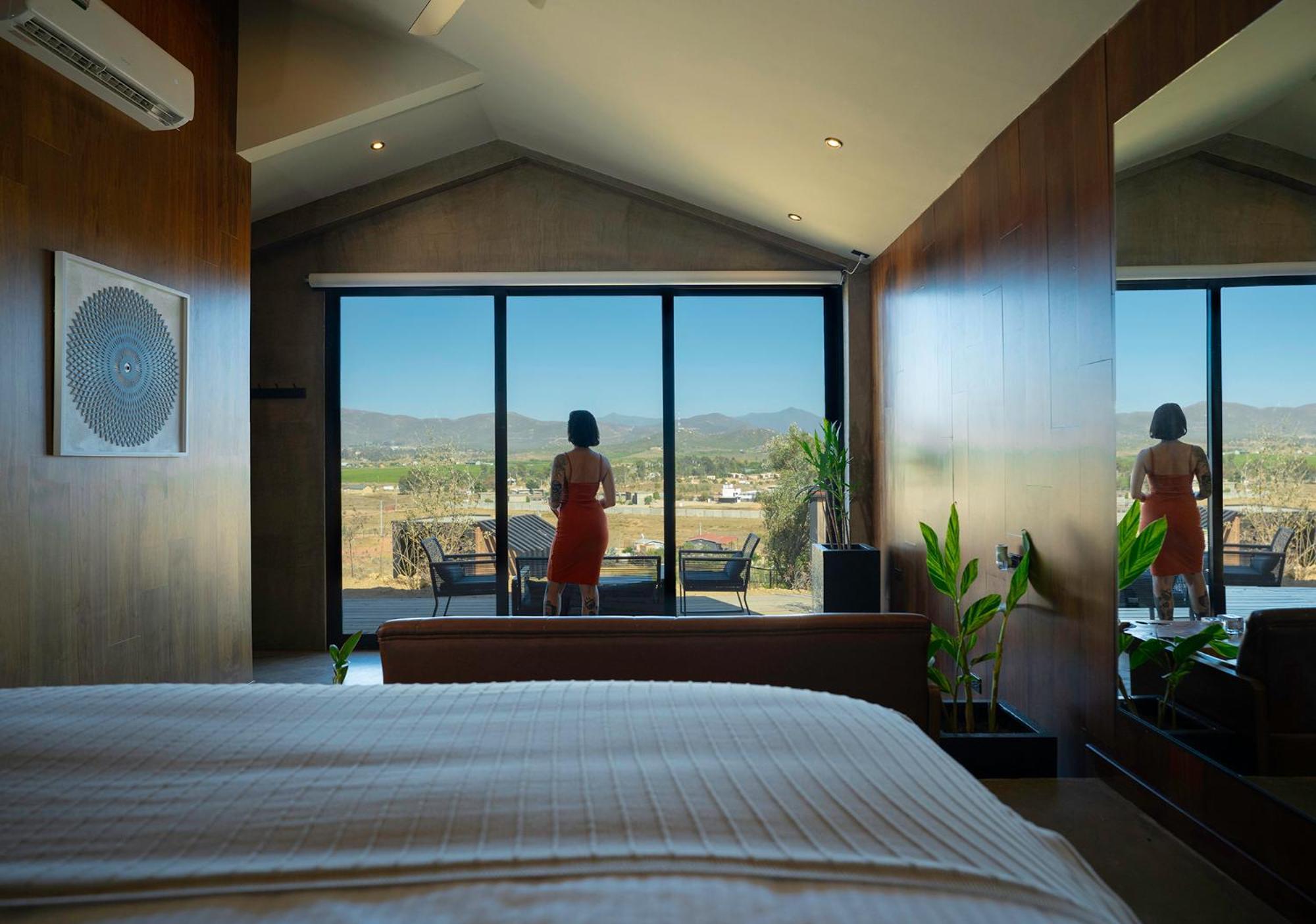 Bajo Estrellas Hotel Contemporaneo Valle de Guadalupe Exterior foto